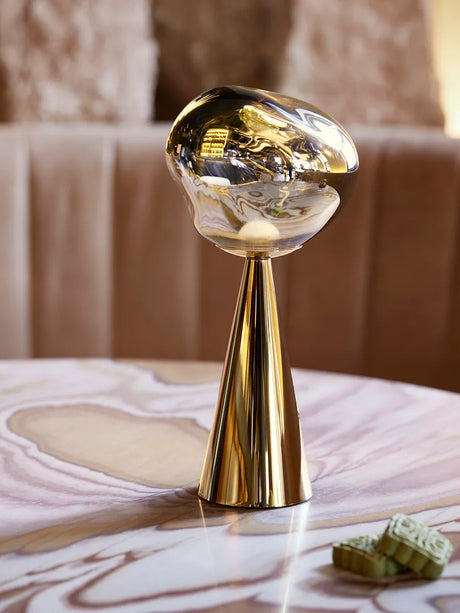 Melt Portable Tischleuchte, gold von Tom Dixon - 2 - Jacobsen Plus