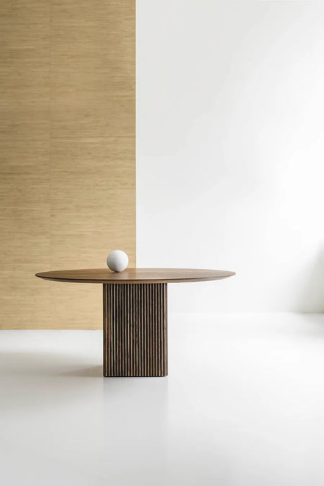 Ten Table Round von DK3 - Ø120 cm / Wilde Eiche - Jacobsen Plus