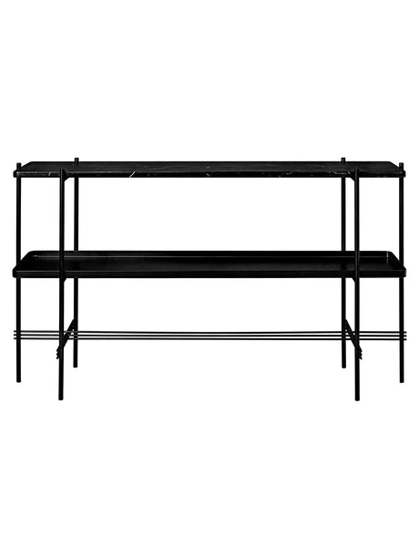TS Console, 2 Rack mit Tray von GUBI - Schwarz - Schwarz - Jacobsen Plus