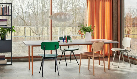 Two-Colour Esstisch 240x90 von HAY - Hellgrau / Ocker - Jacobsen Plus