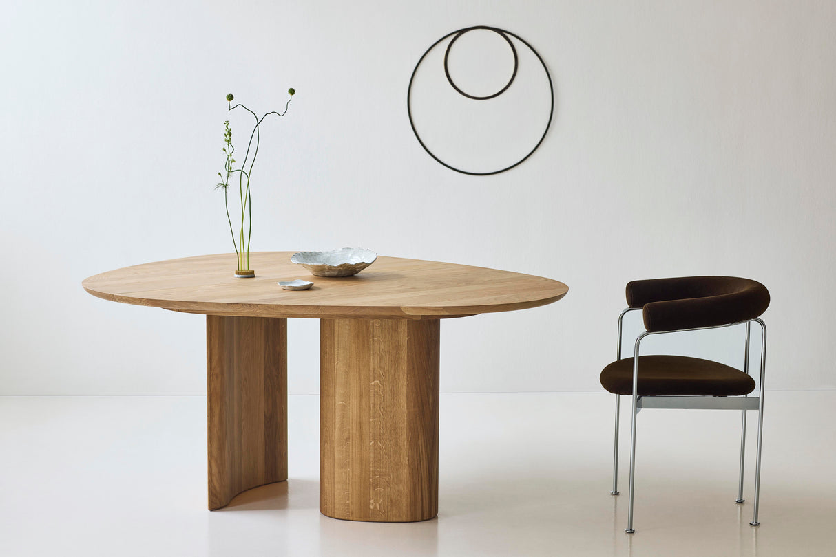 Tangent spisebord, rund Ø136 fra DK3 - 2 - Jacobsen Plus