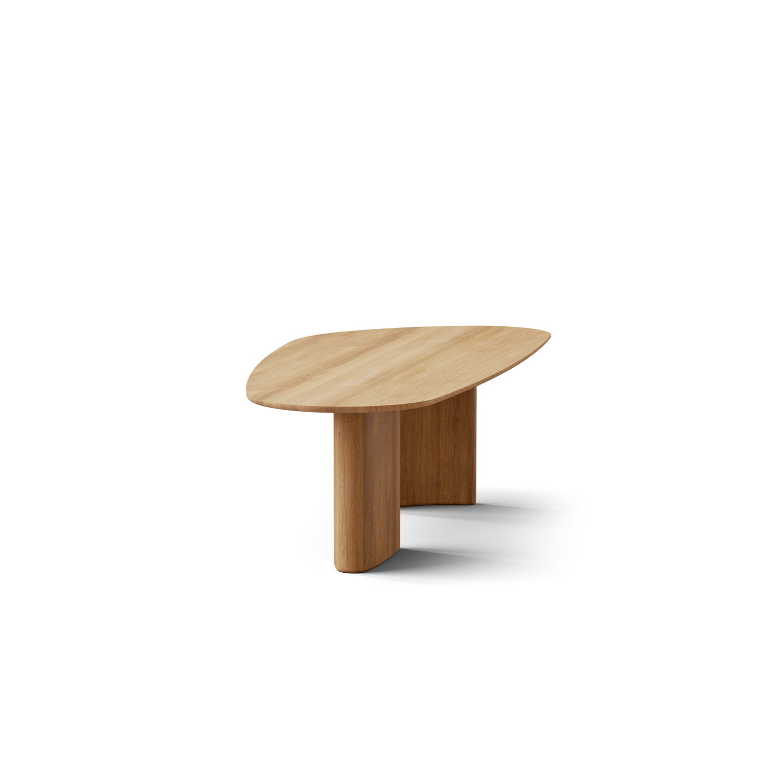 Tangent spisebord, rektangulær olieret eg fra DK3