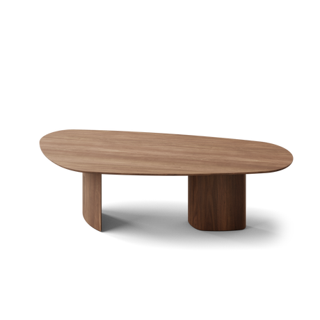Tangent Esstisch, rechteckig geölt Walnuss von DK3 - L240 x B110 x H72 cm - Jacobsen Plus