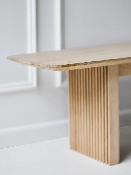 Ten Bench von DK3 - L 180 cm / Seifenbehandelte Eiche - Jacobsen Plus
