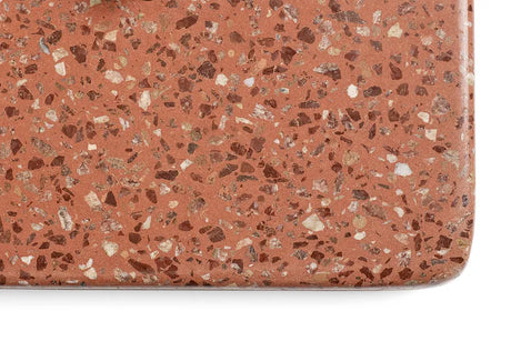 Terrazzo Table von HAY - Ø: 70 x H: 74 cm / Anthrazit - grauer Terrazzo - Jacobsen Plus