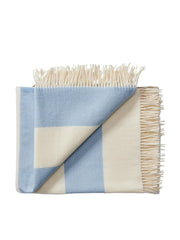 The Sweater Junior Decke, blau von Silkeborg Uldspinderi
