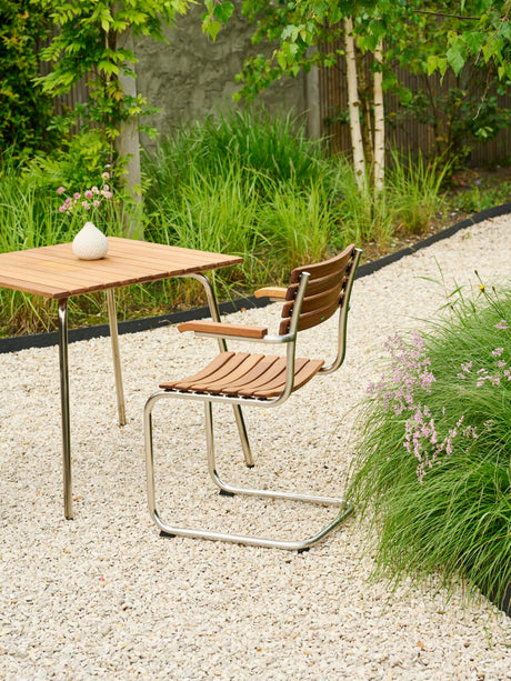 S 40 F Outdoor Freischwinger mit Armlehnen von Thonet - 5 - Jacobsen Plus