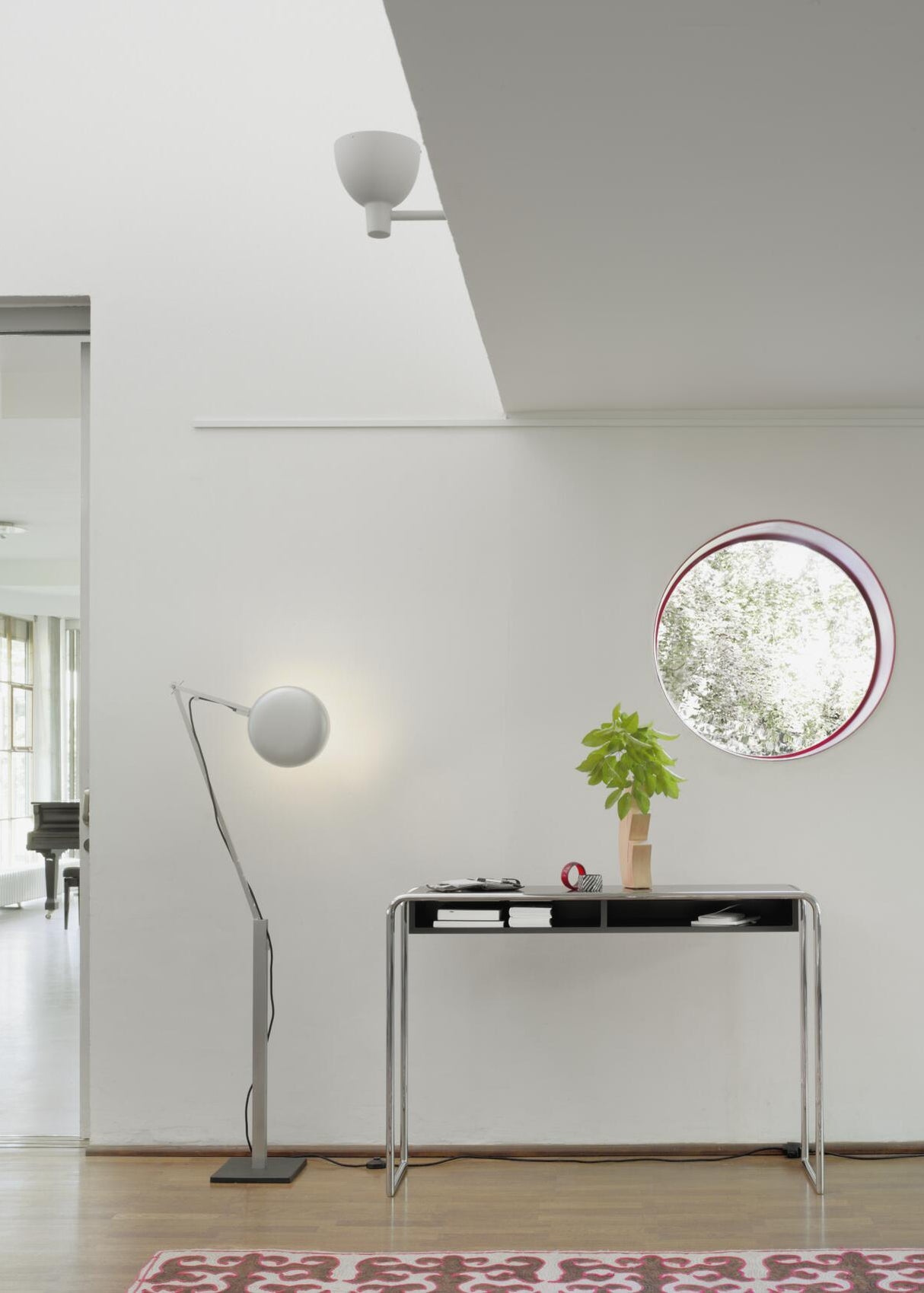 B 108 Konsolbord, Schwarz von Thonet - 2 - Jacobsen Plus