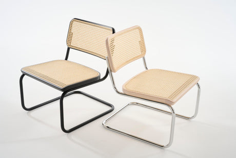 S 32 VL Sessel, Natur Filz von Thonet - Buche, schwarz gebeizt TP 29 - Jacobsen Plus