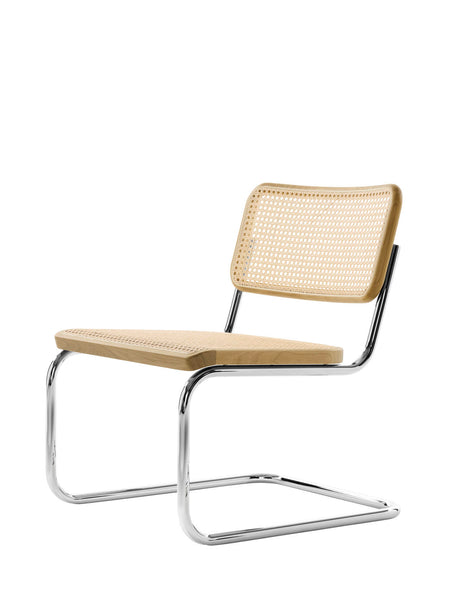 S 32 VL lænestol, natur felt fra Thonet - Lacquered Oak - Jacobsen Plus