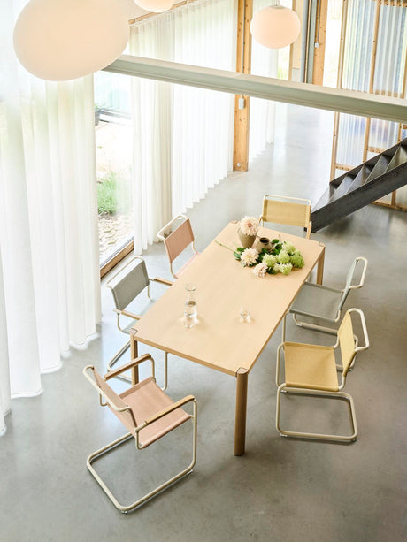 S 33 V Freischwinger-Stuhl von Thonet - Chrome - Nobel 61297 - Ohne Gleiter - Jacobsen Plus