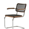Chrome - walnut coated with natural varnish