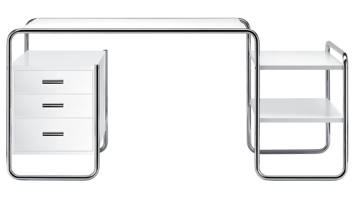  - Lacquer pure white RAL 9010 - 1 large corpus + 2 shelves - Jacobsen Plus