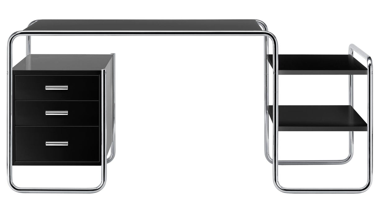  - Stained beech I black TP 29 - 1 large corpus + 2 shelves - Jacobsen Plus