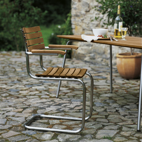 S 40 F Outdoor Freischwinger mit Armlehnen von Thonet - 4 - Jacobsen Plus
