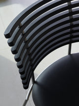 Tiger Barhocker, schwarzes Leder von Naver Collection - 5 - Jacobsen Plus