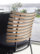 Tiger Barhocker, schwarzes Leder von Naver Collection - 2 - Jacobsen Plus