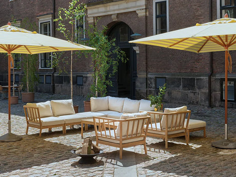 Skagerak Tradition Eckmodul von Fritz Hansen - Holzkohle - Jacobsen Plus