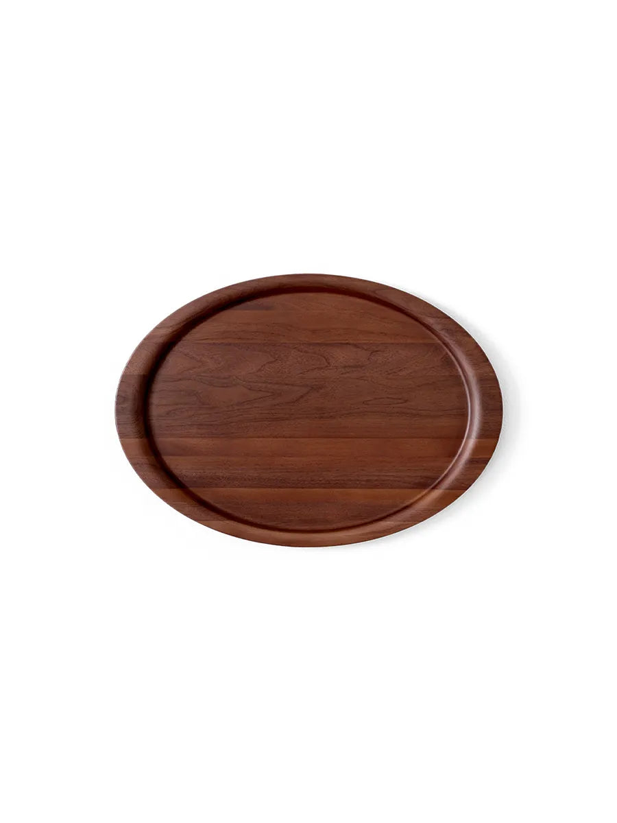 Collect Tray fra &Tradition - Lackierte Walnuss / SC65: H2,3 x B54 x T38 cm - Jacobsen Plus