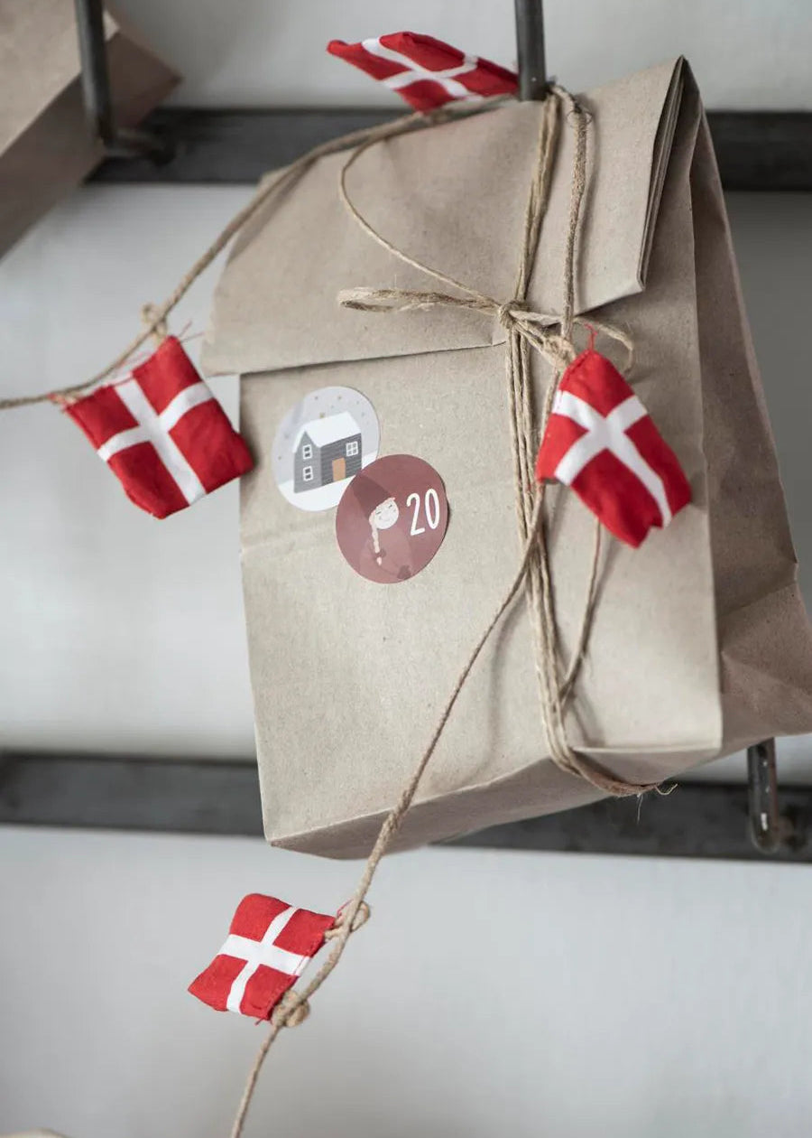 Flagranke m/20 flag, dannebrog fra Ib Laursen