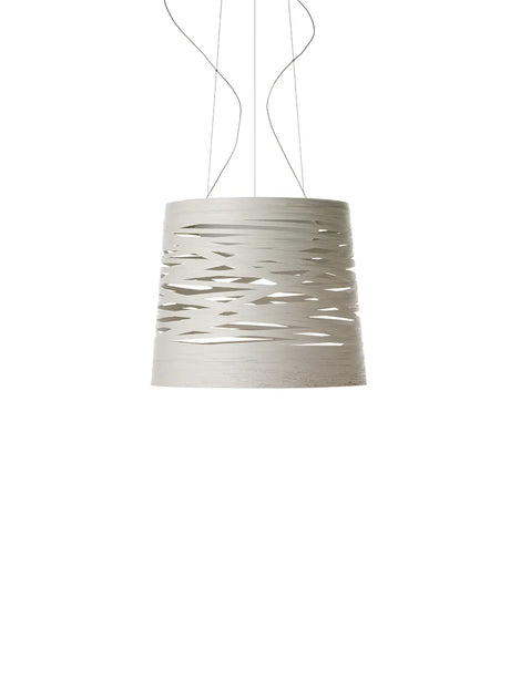 Tress Pendelleuchte von Foscarini - Greige / Groß – LED mit Lichtdimmer - Jacobsen Plus