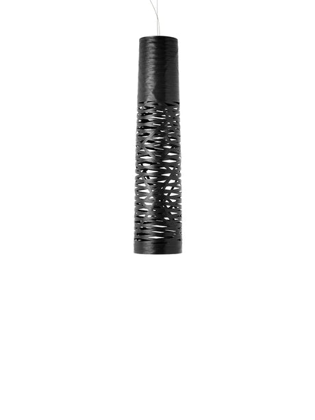 Tress Pendelleuchte von Foscarini - Schwarz / Mellem - LED Retrofit - Jacobsen Plus