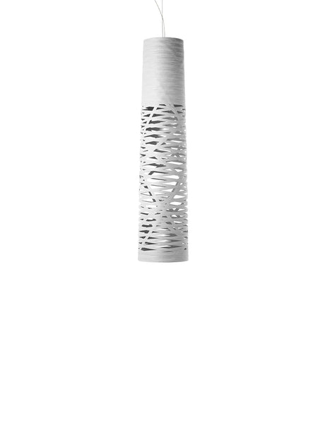 Tress Pendelleuchte von Foscarini - Weiß / Mellem - LED Retrofit - Jacobsen Plus