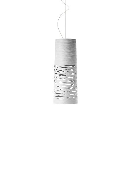 Tress Pendelleuchte von Foscarini - Weiß / Lille - LED Retrofit - Jacobsen Plus