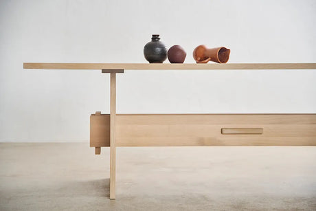 Jeppe Utzon Table #2 von DK3 - Eg / 200 x 100 cm - Jacobsen Plus