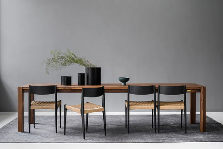Jeppe Utzon Esstisch von DK3 - 95 x 200 cm / Wilde Eiche - Jacobsen Plus