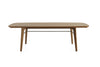 Utility Esstisch 180cm, Walnuss von Stellar Works