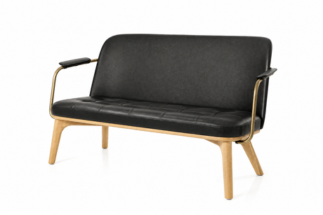 Utility 2-pers Loungesofa, Eg, Camo Sierra Black CMHR von Stellar Works - 1 - Jacobsen Plus