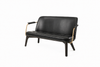 Utility 2-pers loungesofa, onyx eg, Caress 1509 HR fra Stellar Works