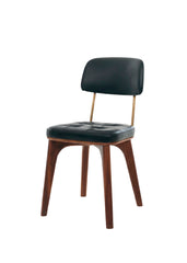 Utility Chair U Walnut natural Camo Sierra Black von Stellar Works