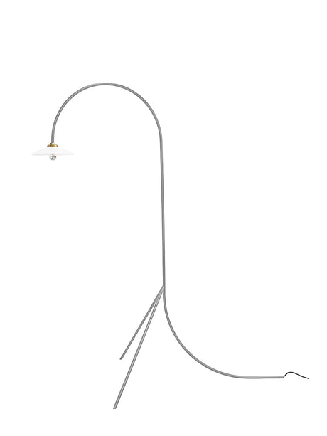 Stehlampe Nr. 1 von Valerie Objects - Hellgrau - Jacobsen Plus