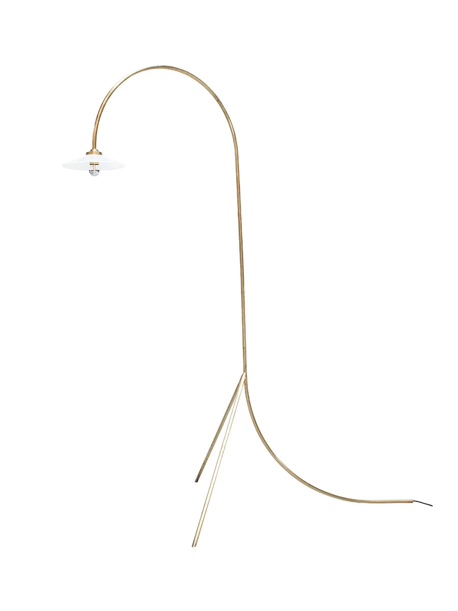 Stehlampe Nr. 1 von Valerie Objects - Messing - Jacobsen Plus