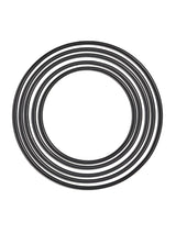 Runde Bordskånere sæt á 5, black fra Valerie Objects - 2 - Jacobsen Plus