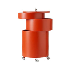 Barboy Sidebord, orange von Verner Panton