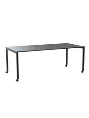 Panton Move Esstisch, Black von Verner Panton