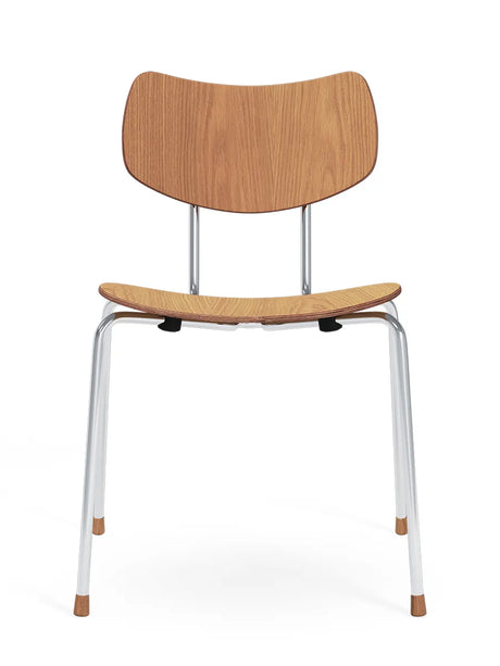 Vega Stuhl, Chromgestell von Carl Hansen & Søn - 1 - Jacobsen Plus