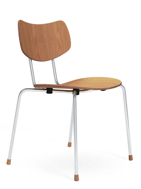 Vega Stuhl, Chromgestell von Carl Hansen & Søn - 3 - Jacobsen Plus