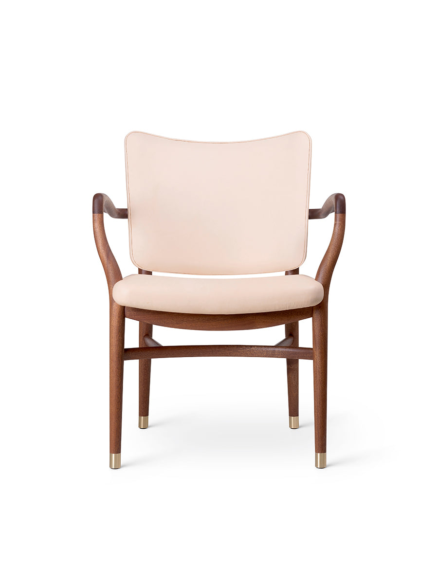 VLA61 Monarch Chair af Vilhelm Lauritzen - Mahogni olie - Sif 90 - Jacobsen Plus