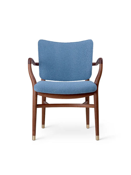 VLA61 Monarch Chair von Vilhelm Lauritzen - Mahagoni Öl - Baru 0740 - Jacobsen Plus