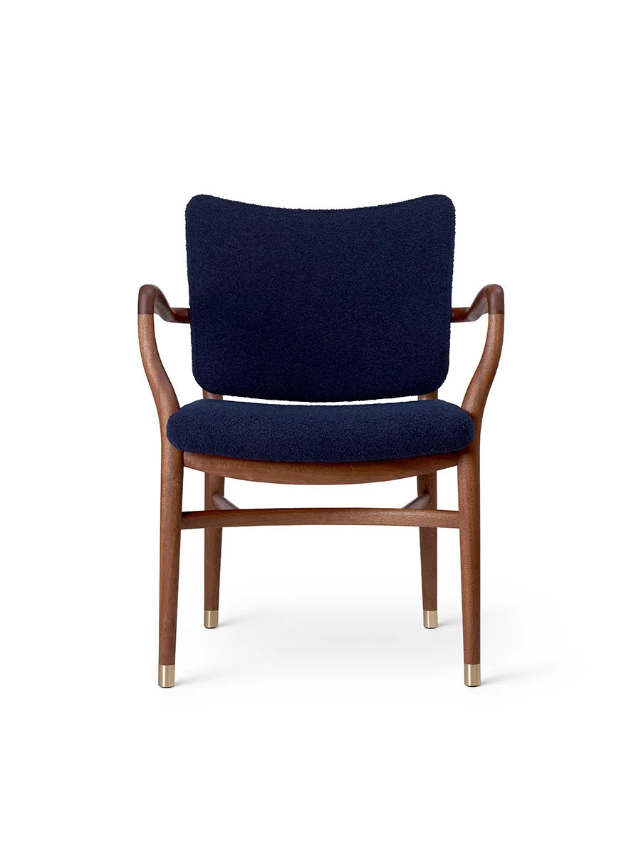 VLA61 Monarch Chair af Vilhelm Lauritzen - Mahogni olie - Baru 0780 - Jacobsen Plus