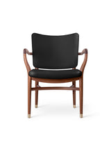 VLA61 Monarch Chair af Vilhelm Lauritzen - Mahogni olie - Sif 98 - Jacobsen Plus