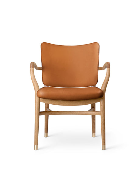 VLA61 Monarch Chair von Vilhelm Lauritzen - Eg Öl - Sif 95 - Jacobsen Plus