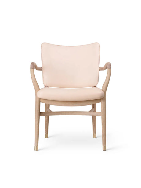 VLA61 Monarch Chair von Vilhelm Lauritzen - Eg Weißöl - Sif 90 - Jacobsen Plus