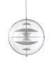 Globe, Glas Pendelleuchte Ø40 von Verner Panton