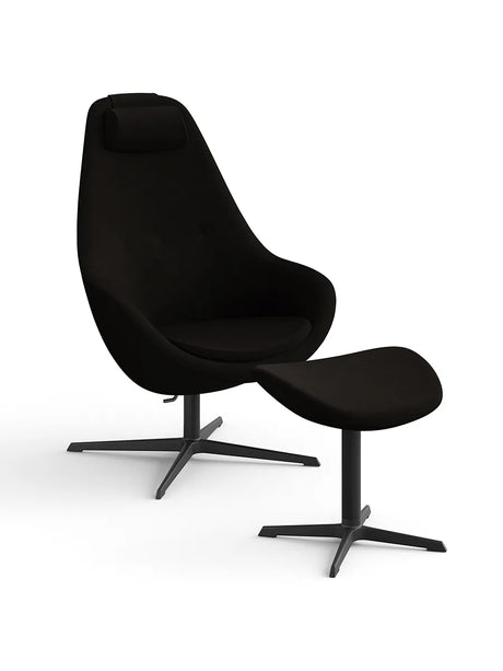 Kokon Sessel inkl. Hocker fra Varier - Reflect / Reflect 194 / Black Base - Jacobsen Plus