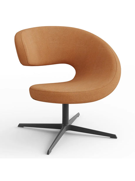 Peel™ Club von Varier - Re-wool 568 / Base aus schwarzem Chrom - Jacobsen Plus